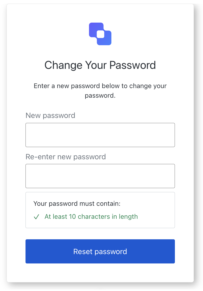 ACUL Reset password