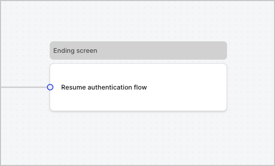 Dashboard > Forms > Forms > Ending Screen node