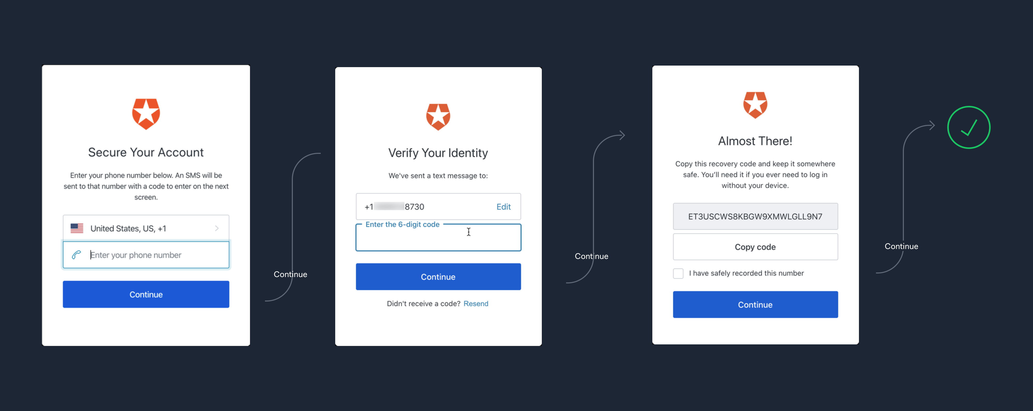 Configure SMS and Voice for MFA User Experience SMS