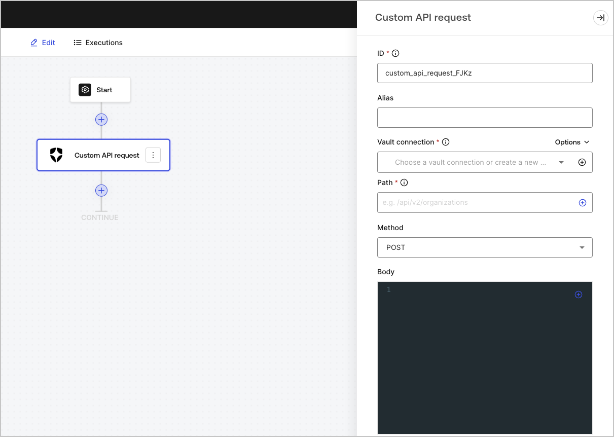 Dashboard > Customize > Flows > Integrations > Auth0