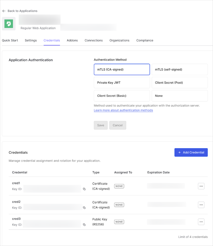 Configure mTLS for a Client