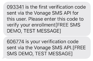 Configure Vonage as MFA SMS Provider Test MFA Flow