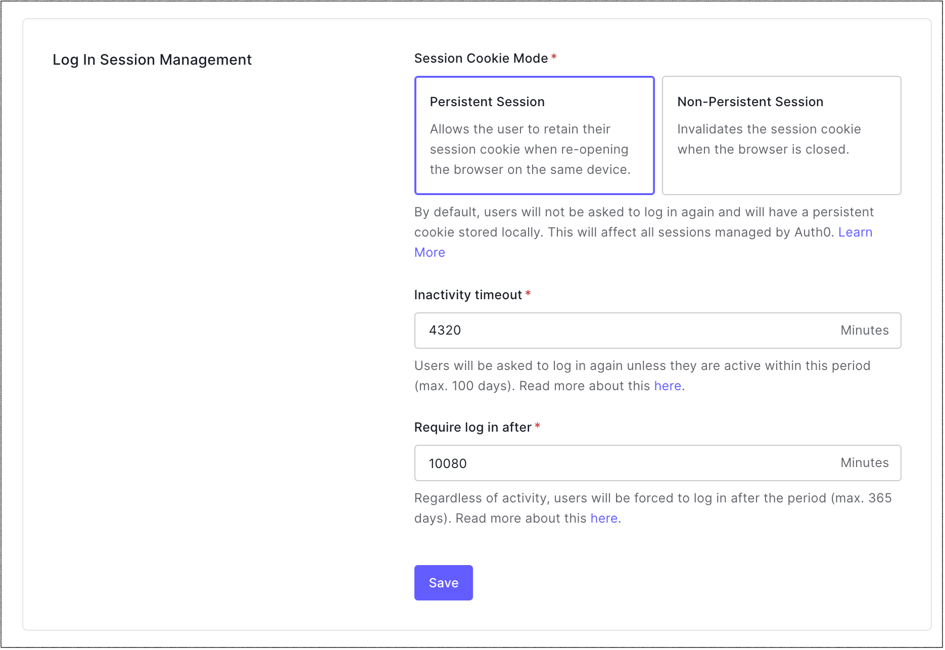 Idle Session Time out in React. The session of a web app is one of