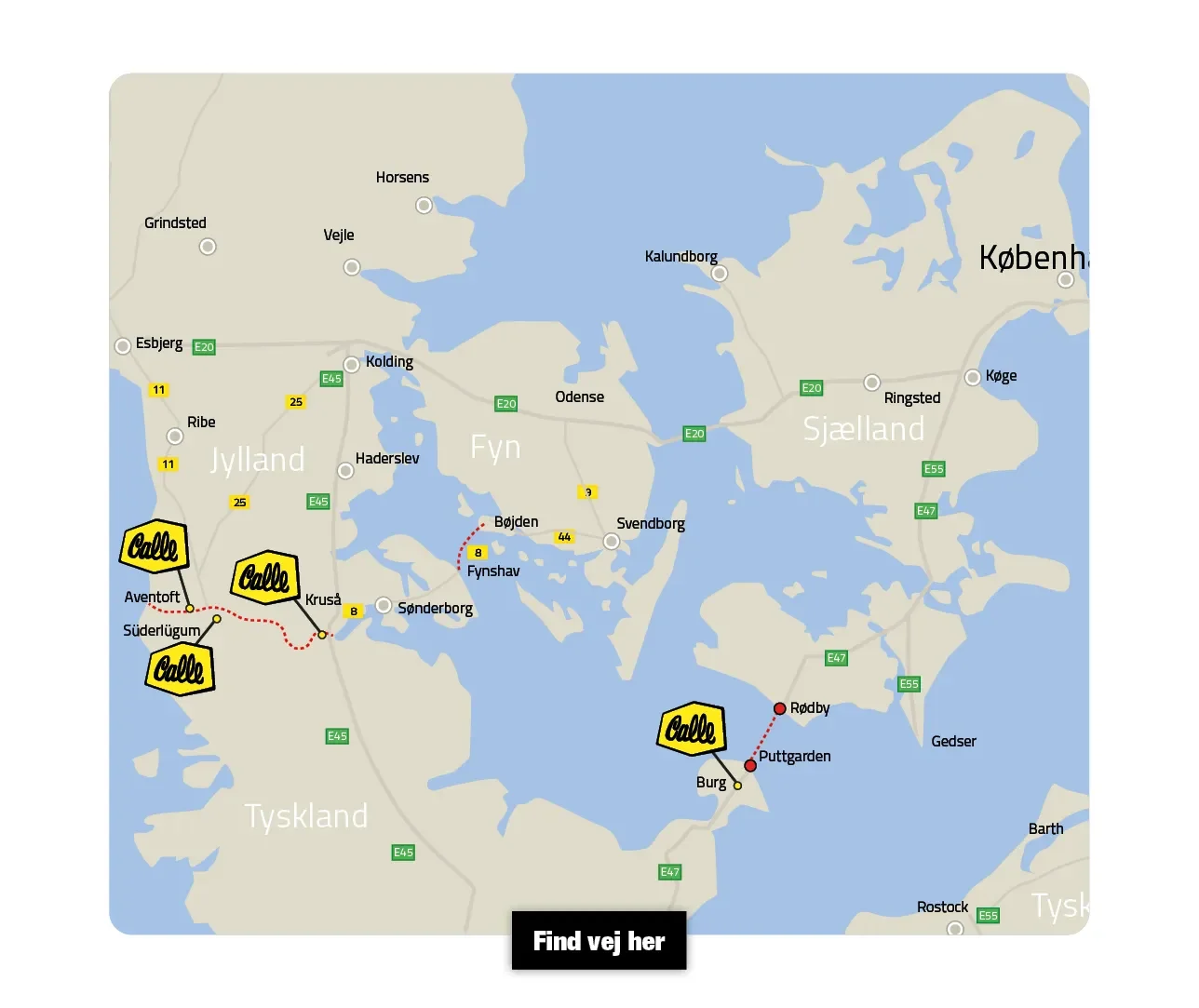 Butikker og åbningstider Mobil