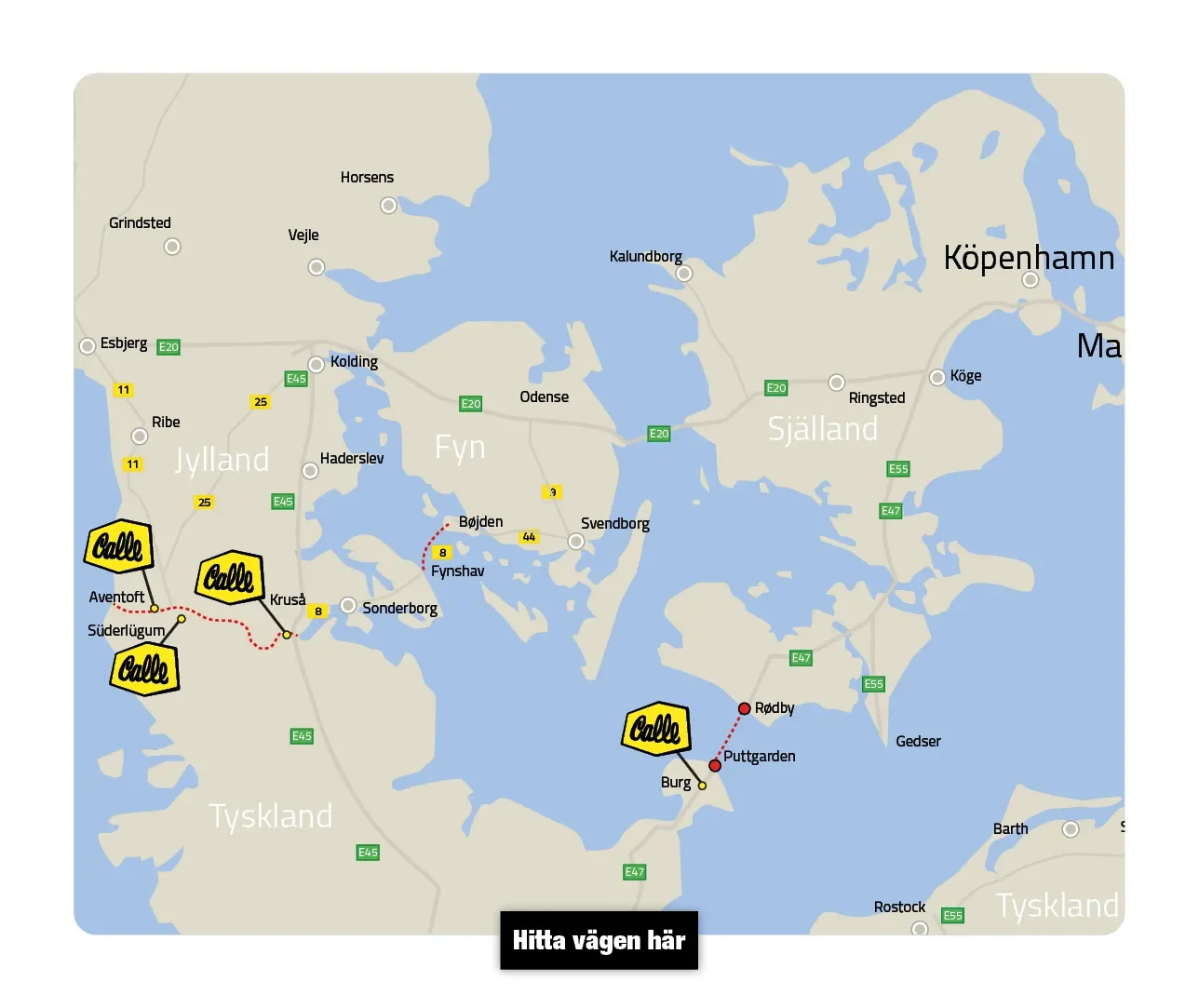 Butikker og åbningstider Mobil