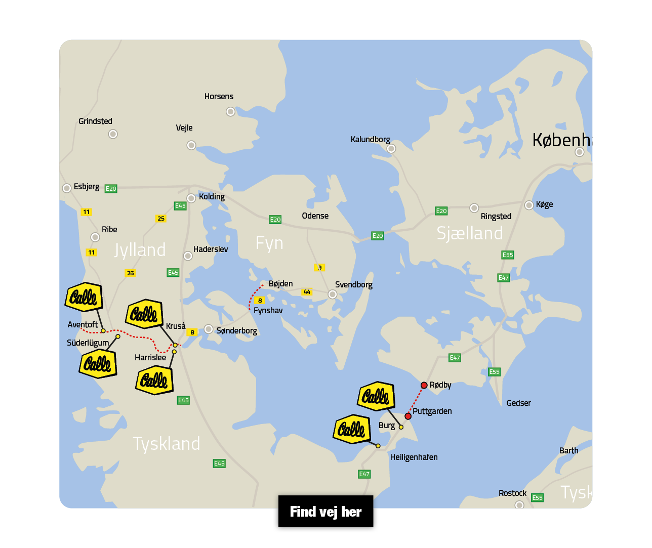 Butikker og åbningstider Mobil