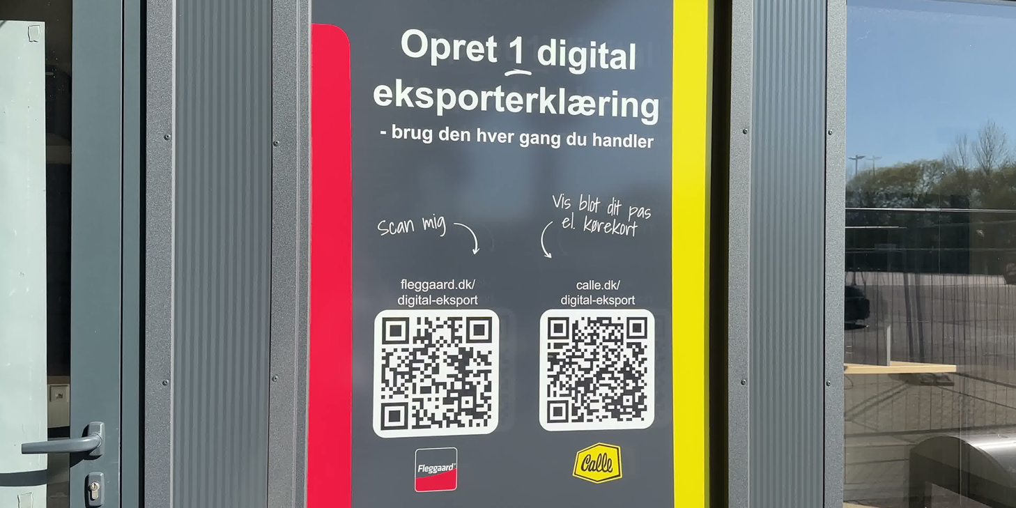 FL DK - Click&Collect - Opret digital eksporterklæring