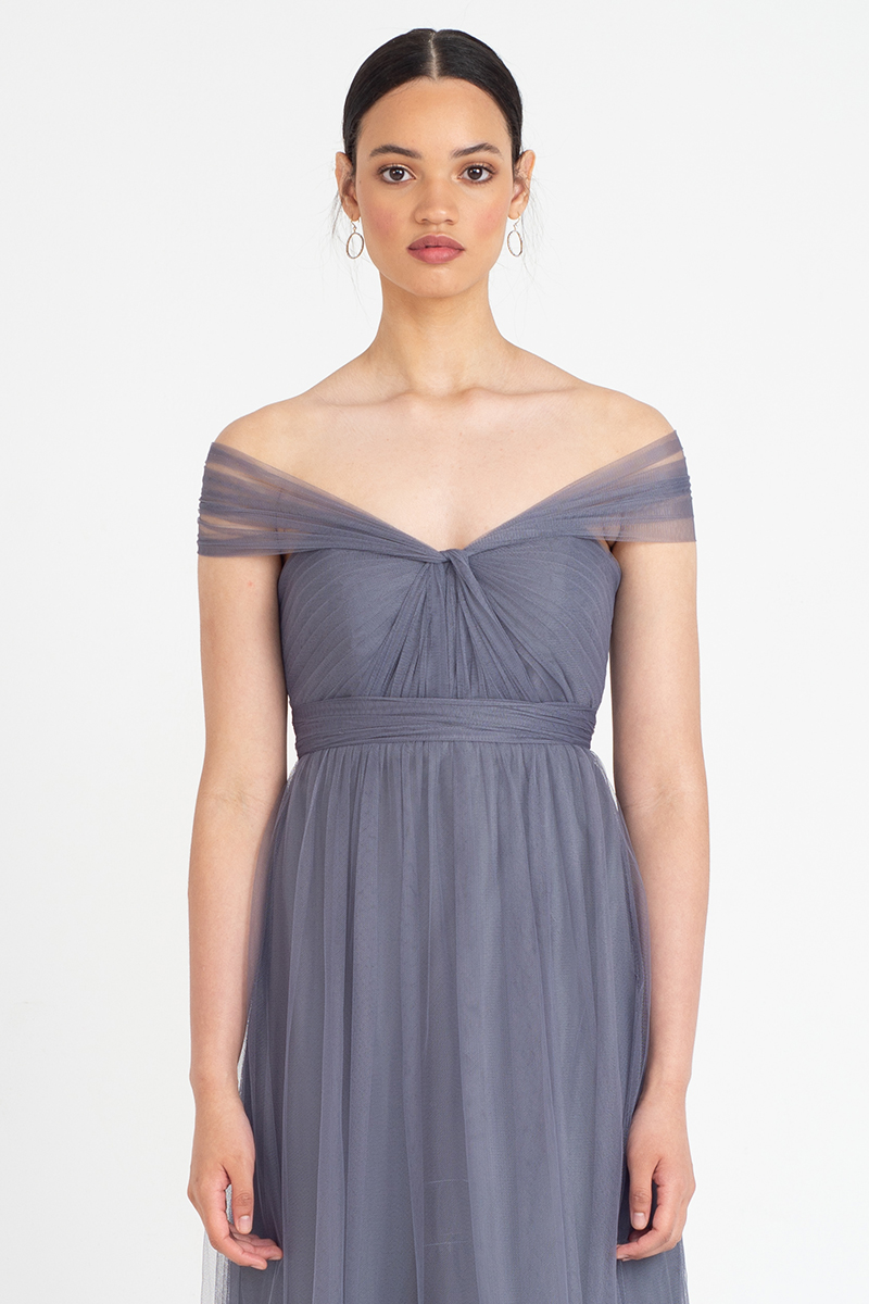 Convertible dress shop one shoulder