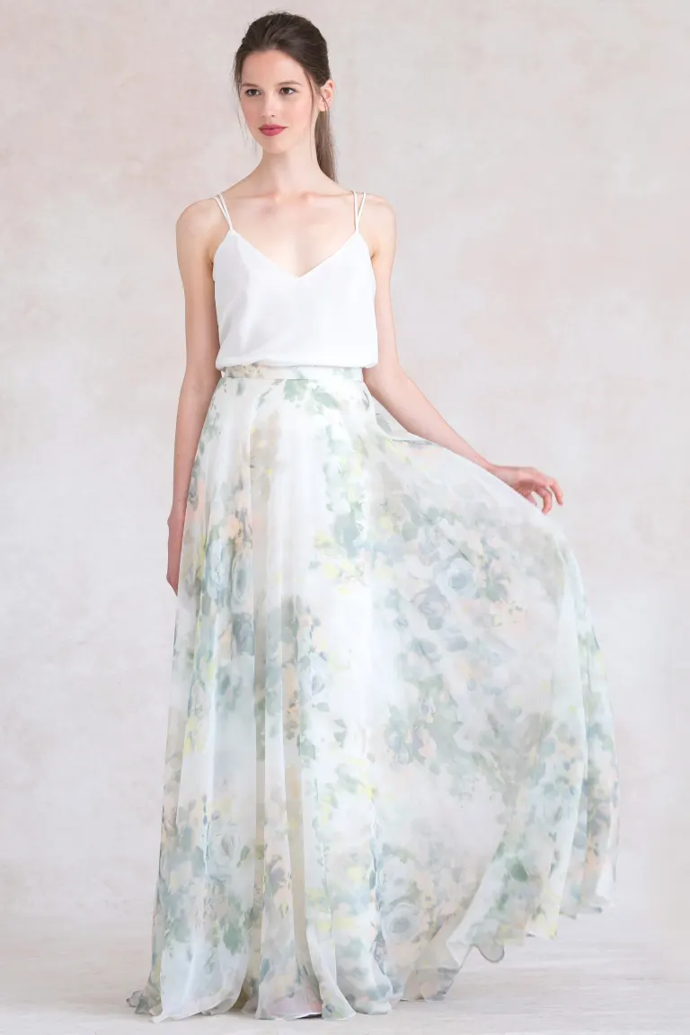 Hampton Print Skirt by Jenny Yoo