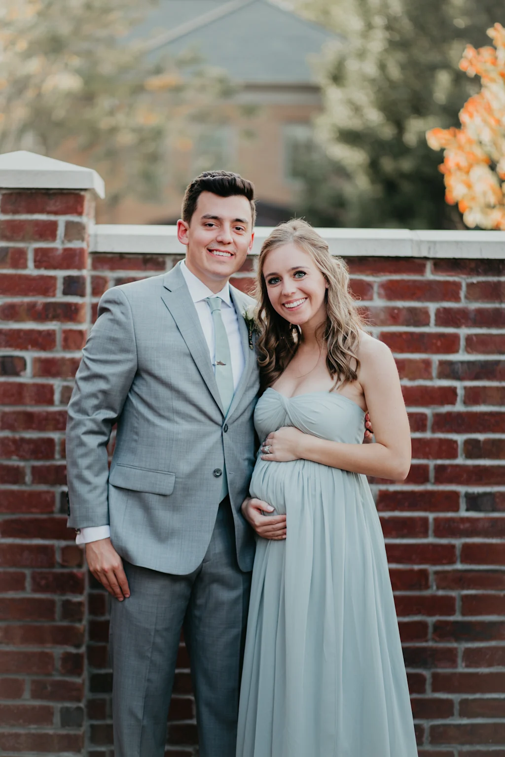 Bridesmaids In Morning Mist Real Wedding With Jenny Yoo
