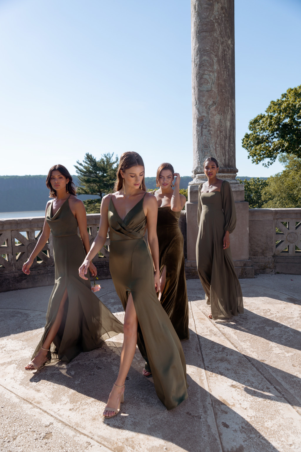 Olive Fall Bridesmaid Dress Color Blog