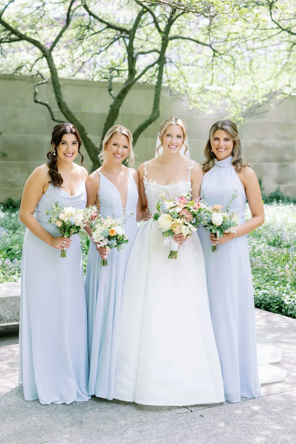 Advice for undergarments for sheer bridesmaid dress - even
