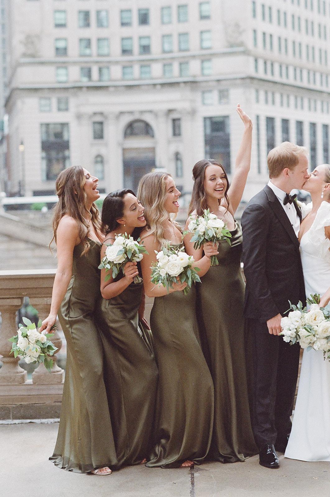 Jenny Yoo Bridesmaids Dress Olive Green