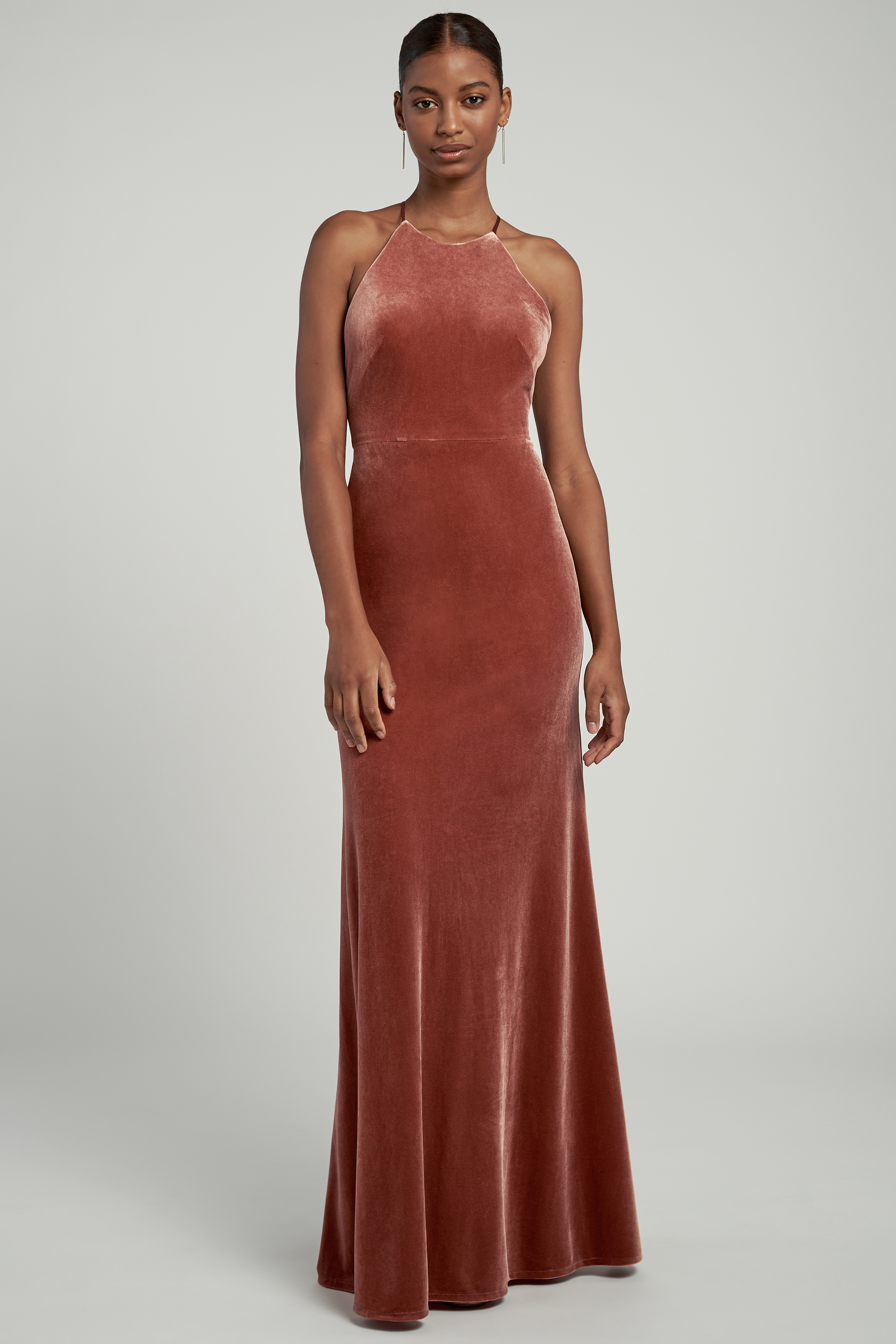 Velvet bridesmaid dresses jenny cheap yoo