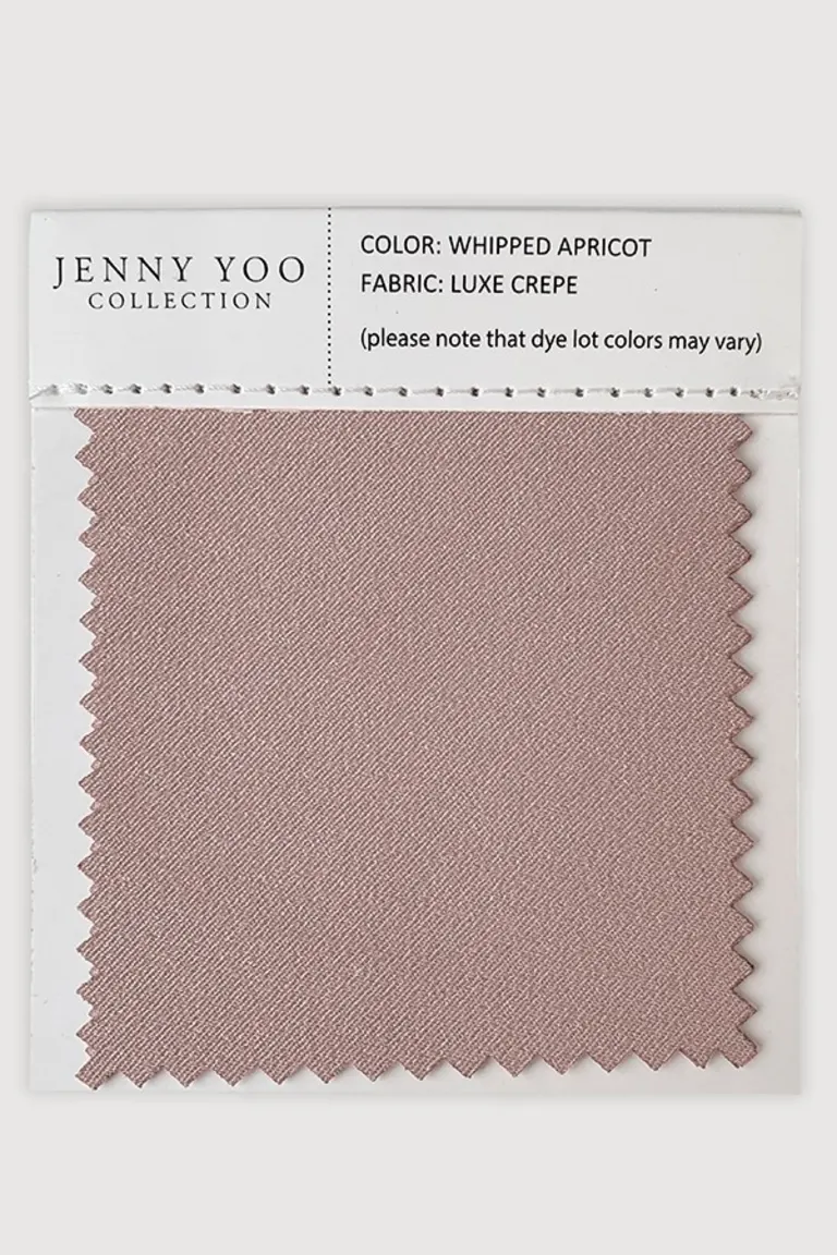 Luxe Crepe Swatch Card by Jenny Yoo