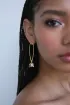 Danna Gold and Pearl Statement Earring by Jenny Yoo