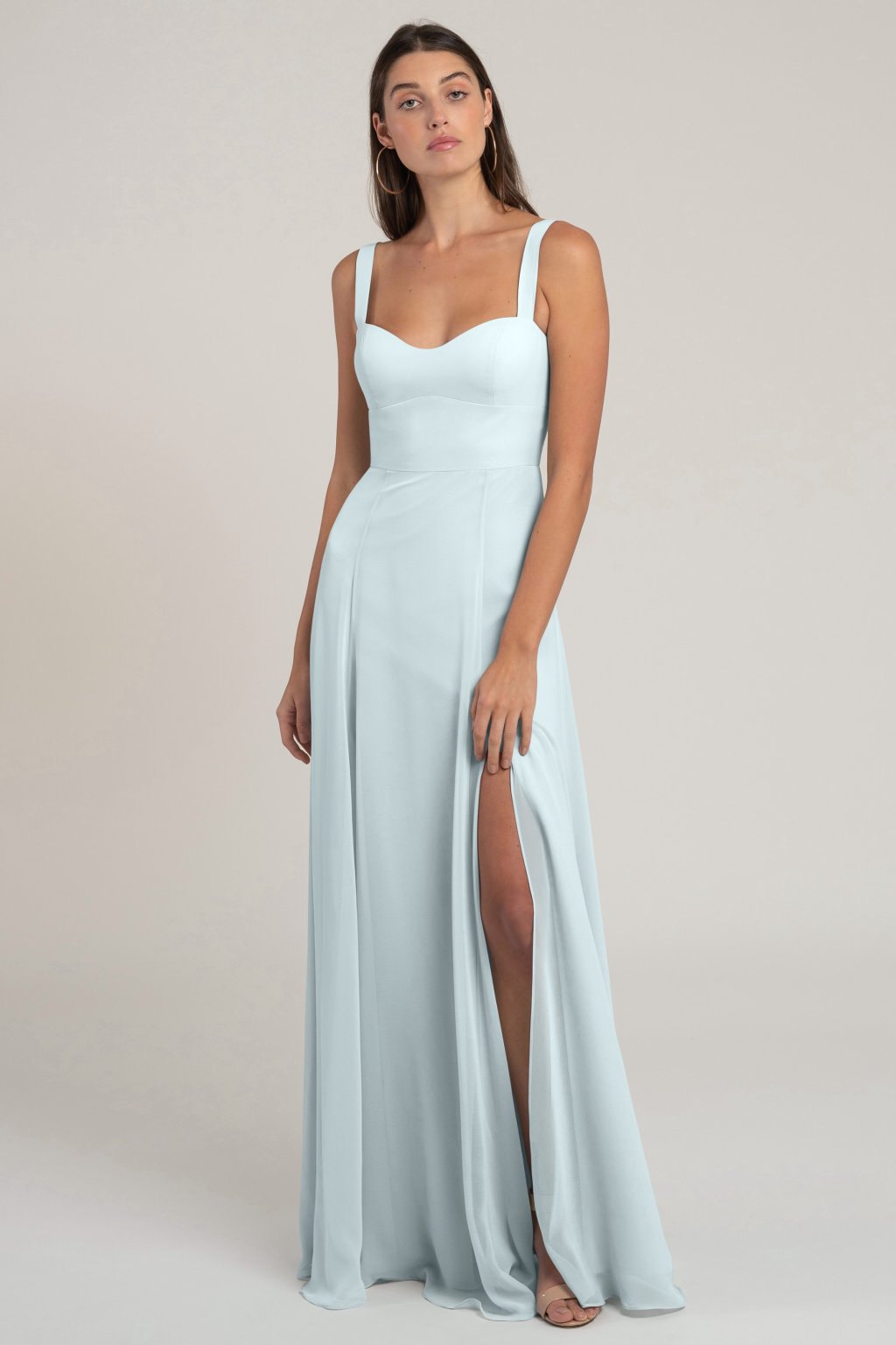 Jenny_Yoo_Harris_Bridesmaid_Sweetheart_Neckline_Chiffon_serenity_blue_front