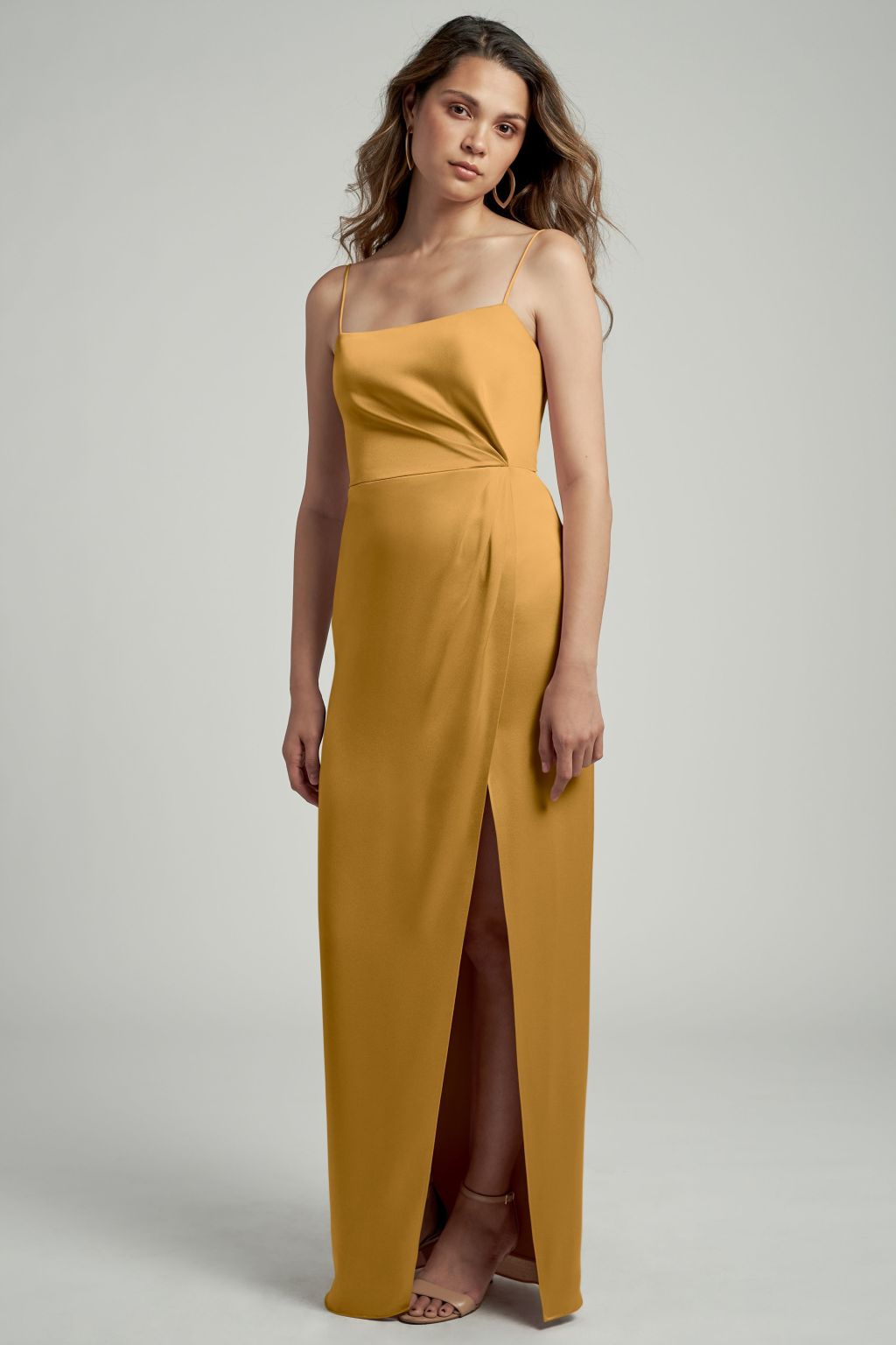 Jenny_Yoo_Bridesmaid_Dress_Lauren_marigold_yellow_front