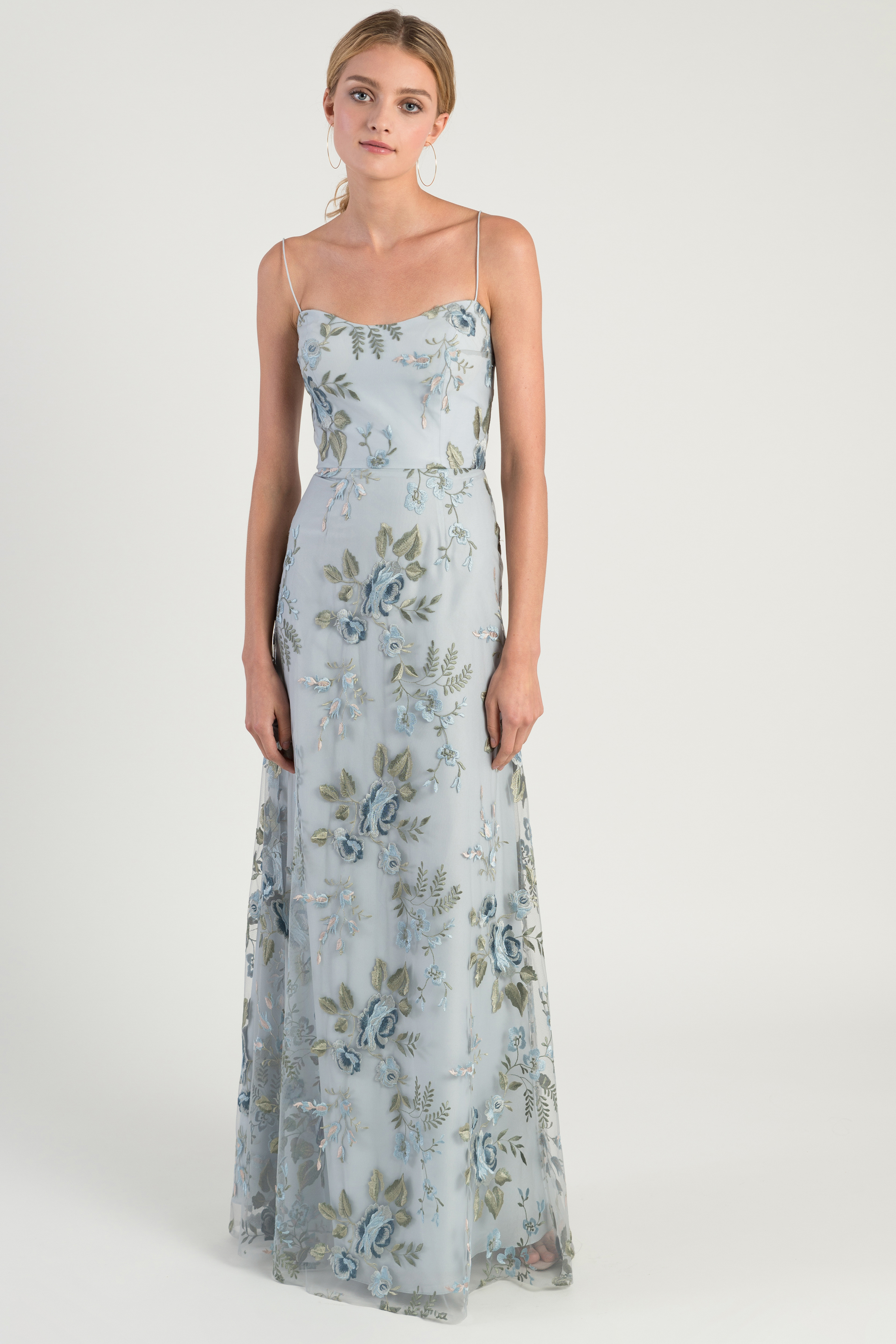 jenny yoo embroidered gown