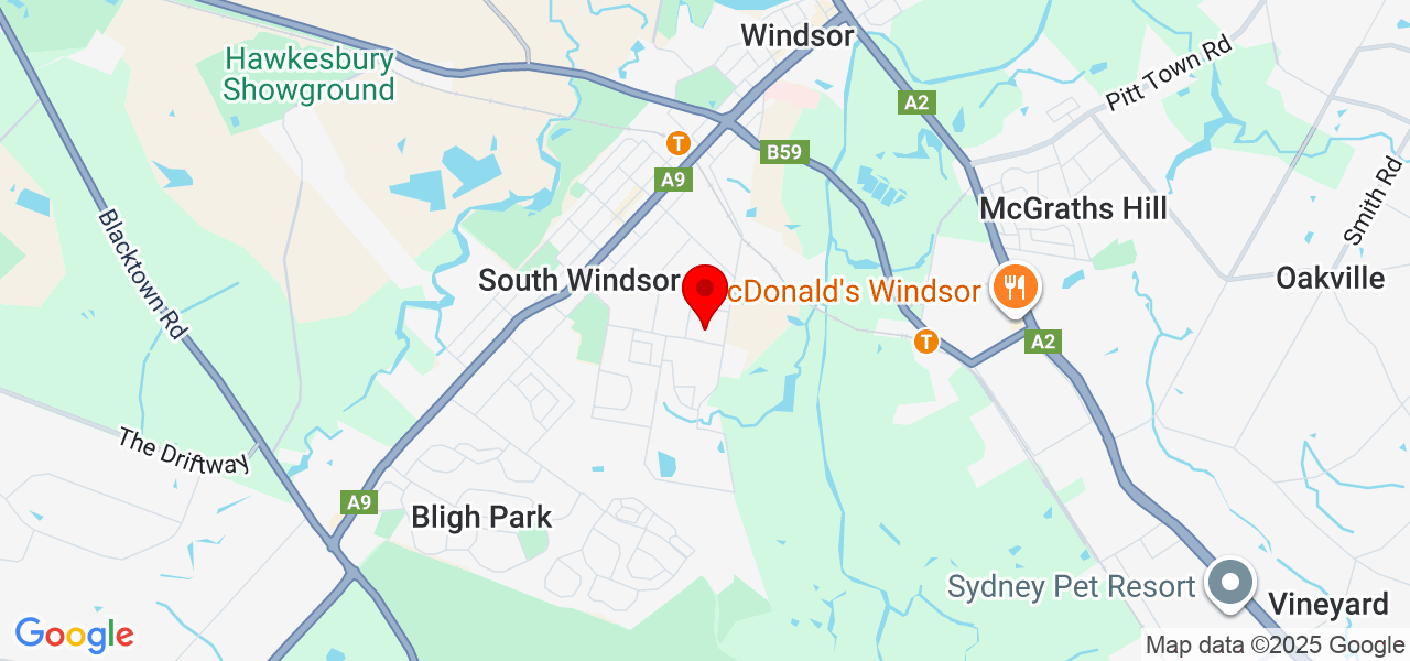 Map location for Geoff's Pool Services