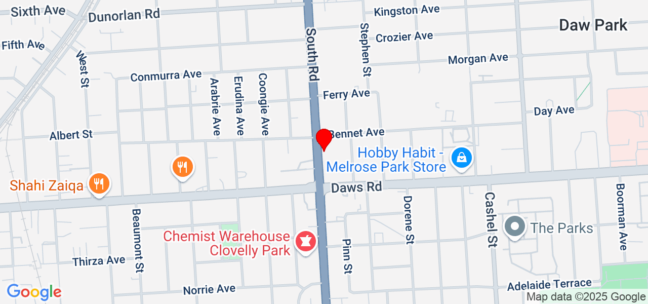 Map location for LC Pools Pty Ltd