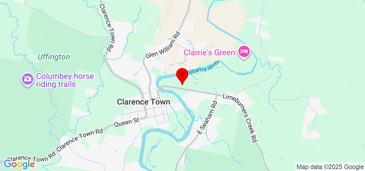 Map location for Hunter Pool Surrounds