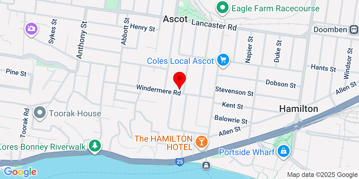 Map location for Brisbane Pool Co