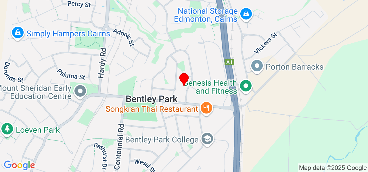 Map location for Narellan Pools Cairns
