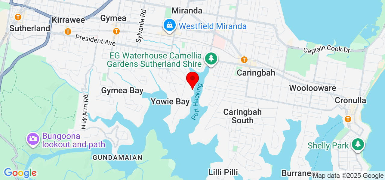 Map location for Pool and Land 