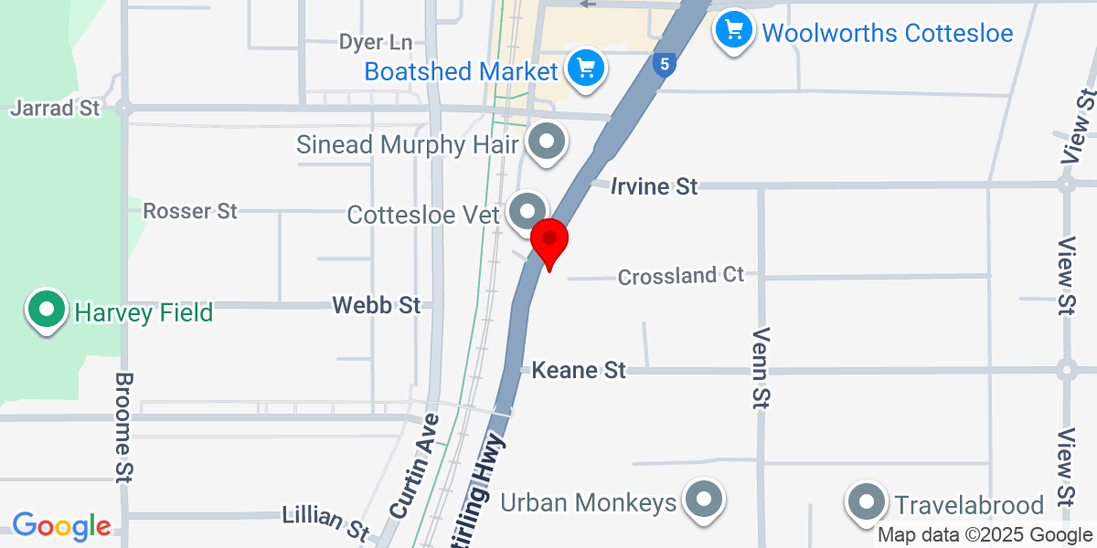 Map location for West Coast Pool Service