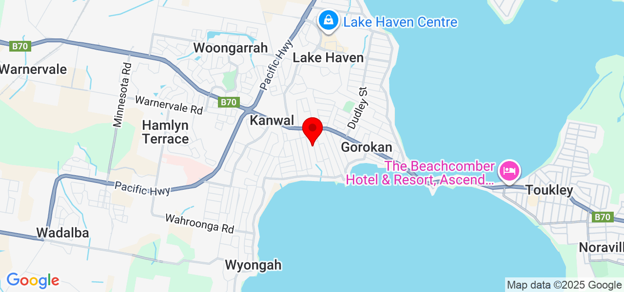 Map location for Modern Pools