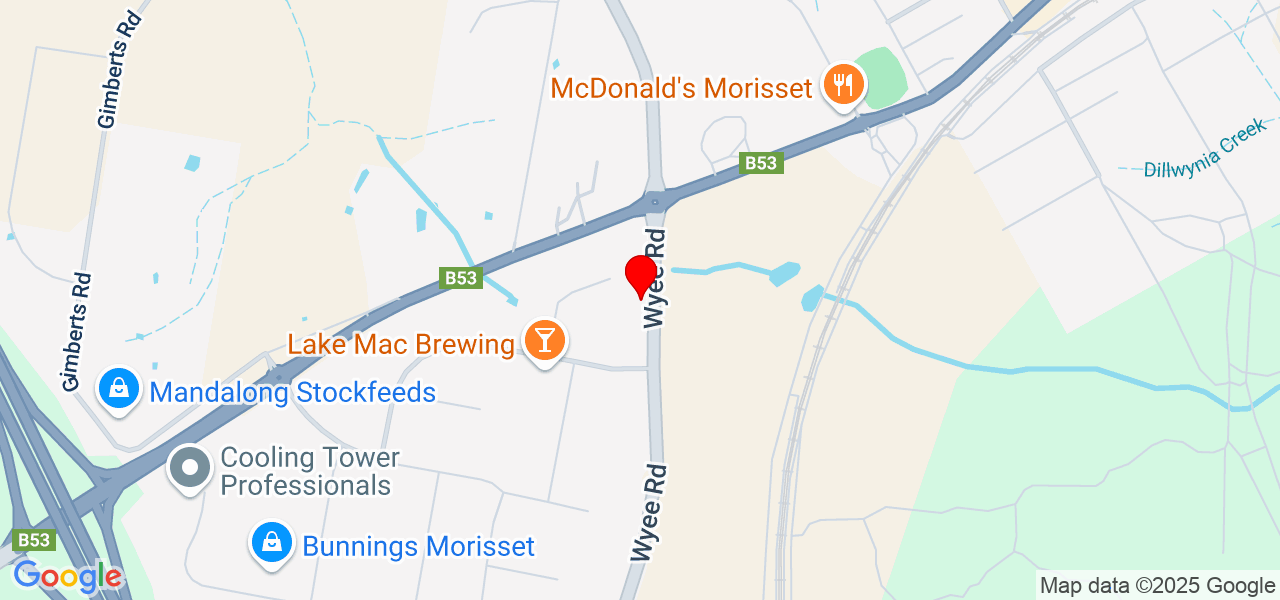 Map location for Morisset Pools Pty Ltd