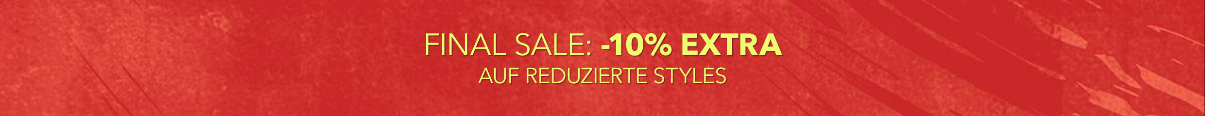 FINAL SALE: -10% EXTRA