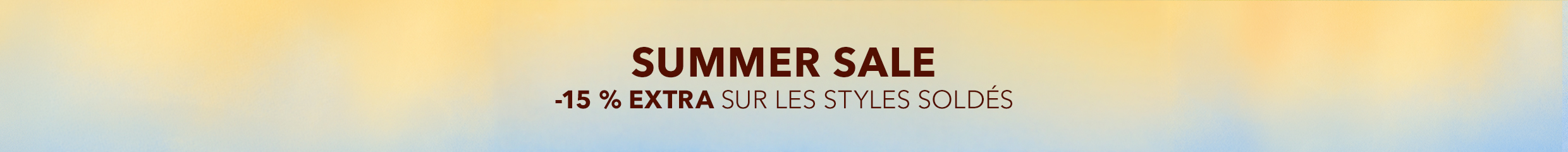 SUMMER SALE