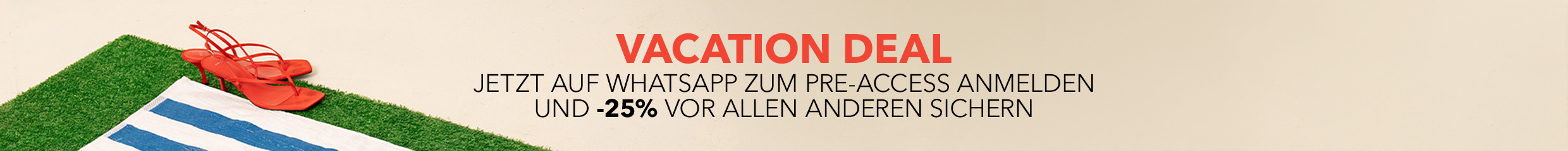 Vacation Deal Pre-Access