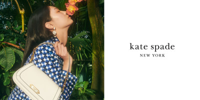 Kate Spade New York PVC Chain-Link Shoulder Bag - Black Shoulder