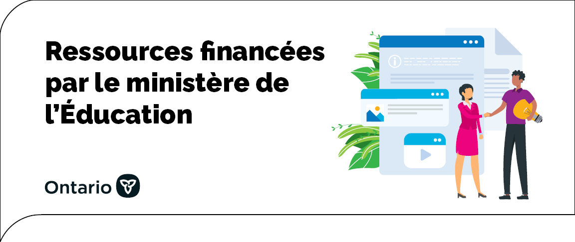 Ressources financées par le ministère de l’Éducation
