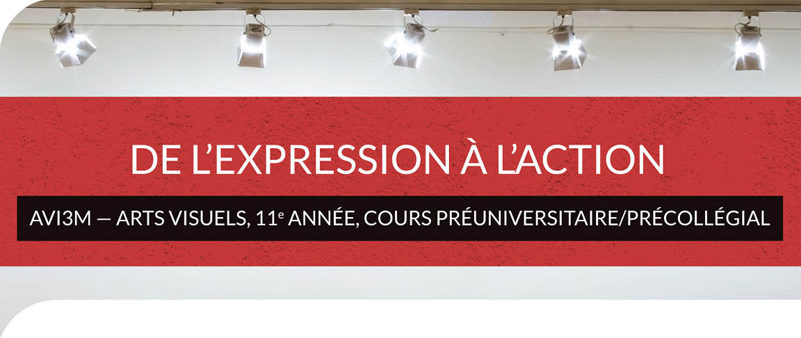 Arts visuels - AVI3M