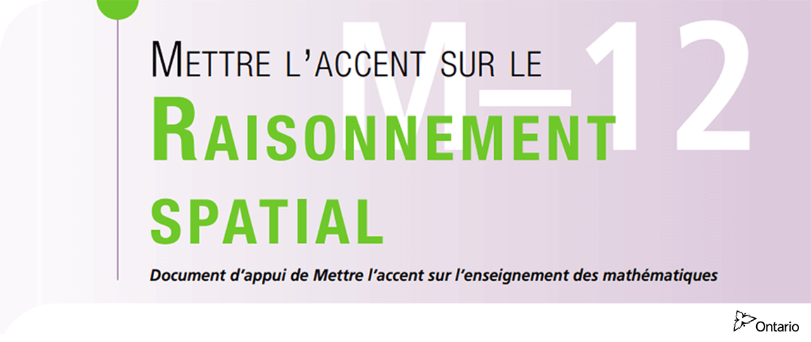 Mettre l'accent sur le raisonnement spatial