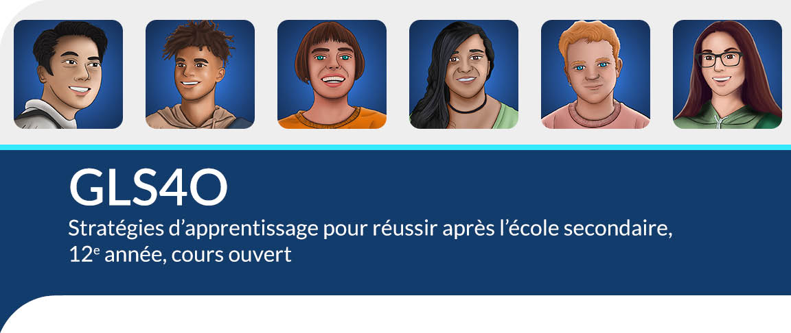 GLS4O – Stratégies d’apprentissage pour réussir après l’école secondaire