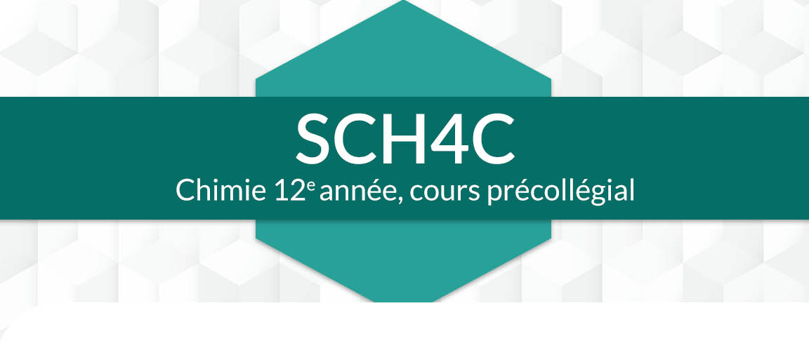 SCH4C - Chimie