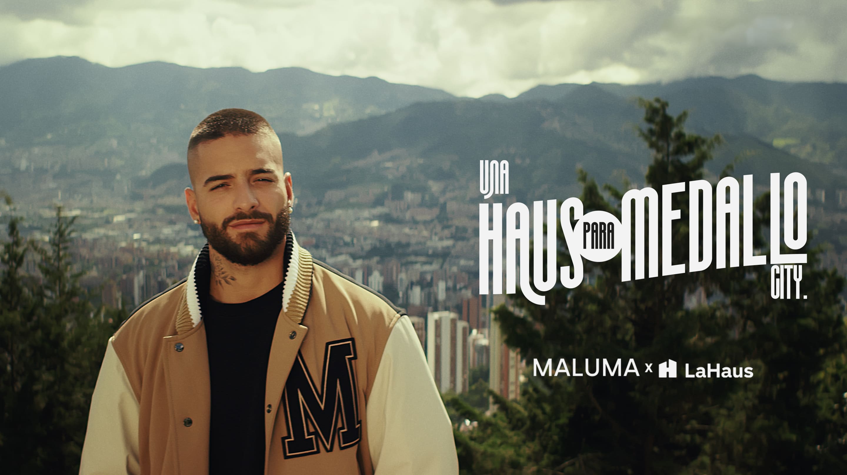 Maluma se une a la campaña Una Haus para Medallo City La Haus