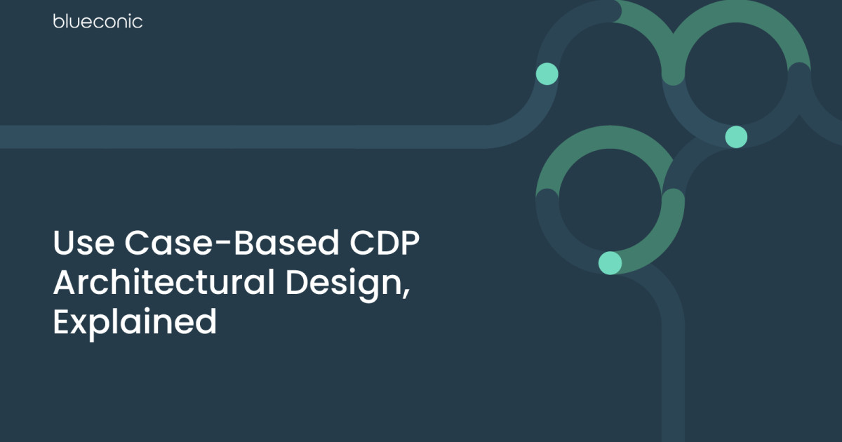 Use Case-Based CDP Architectural Design, Explained | BlueConic