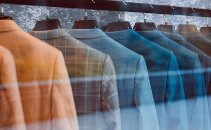 Feature image of jackets representing BFCM marketing strategies for Black Friday and Cyber Monday campaigns.