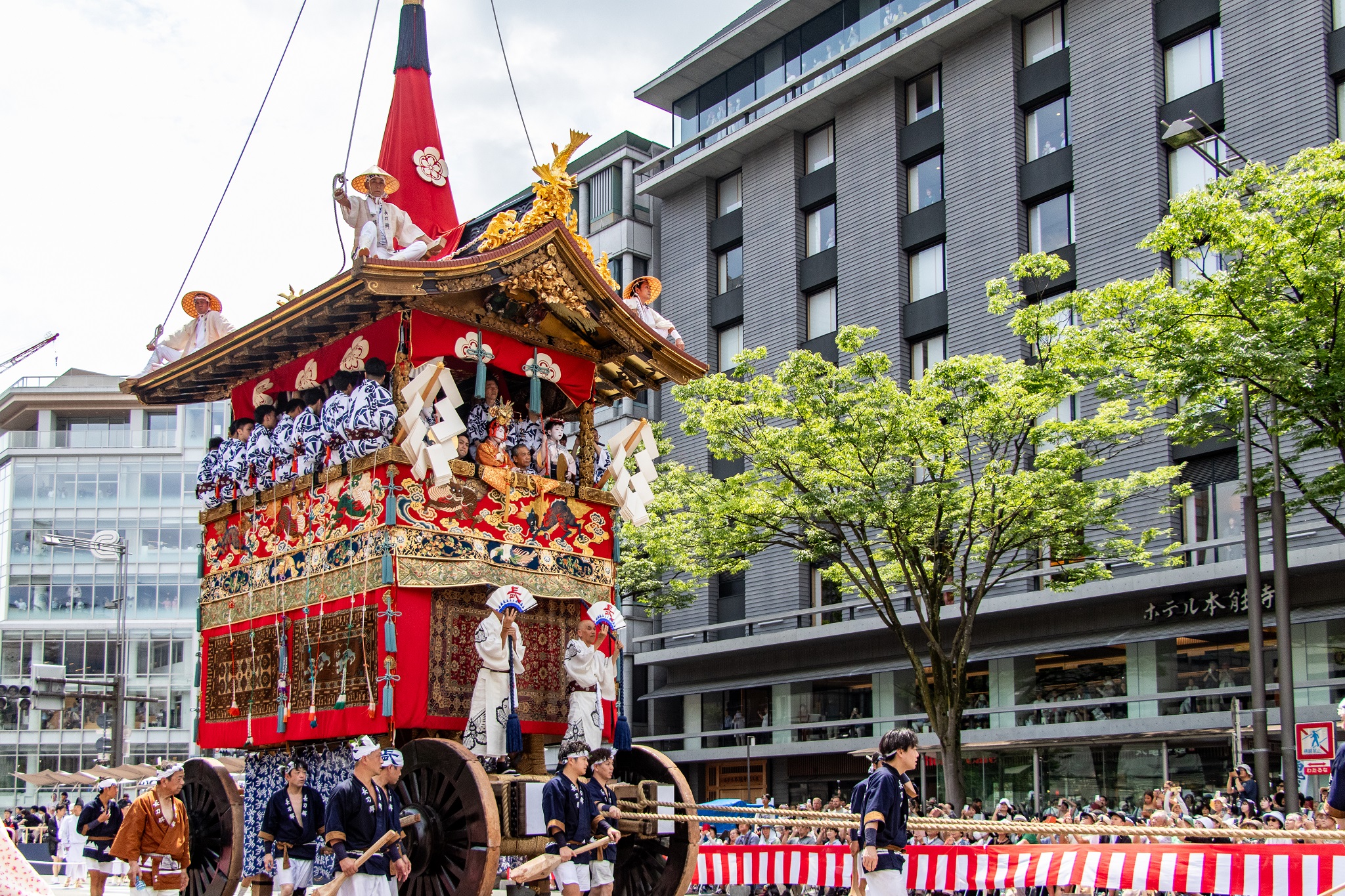 祇園祭前祭7/17 観覧席 祇園祭前祭7/17 観覧席