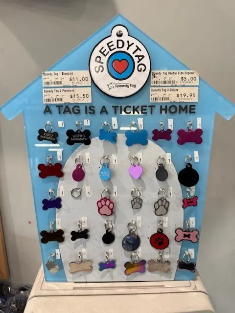 Pet Tag engraving