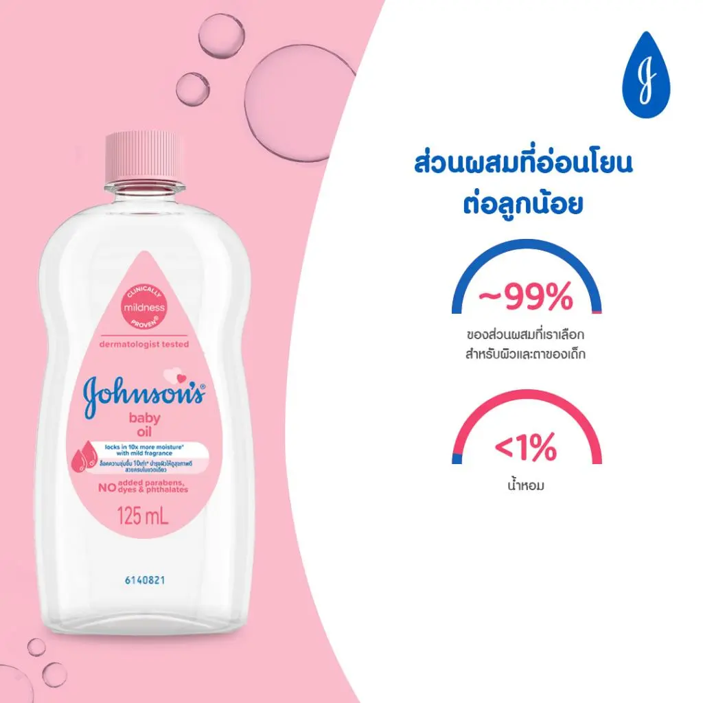 จอห์นสัน เบบี้ ออยล์ image 3