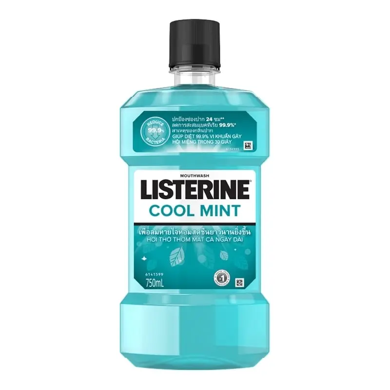 ยาบ้วนปาก Listerine mouthwash Cool Mint