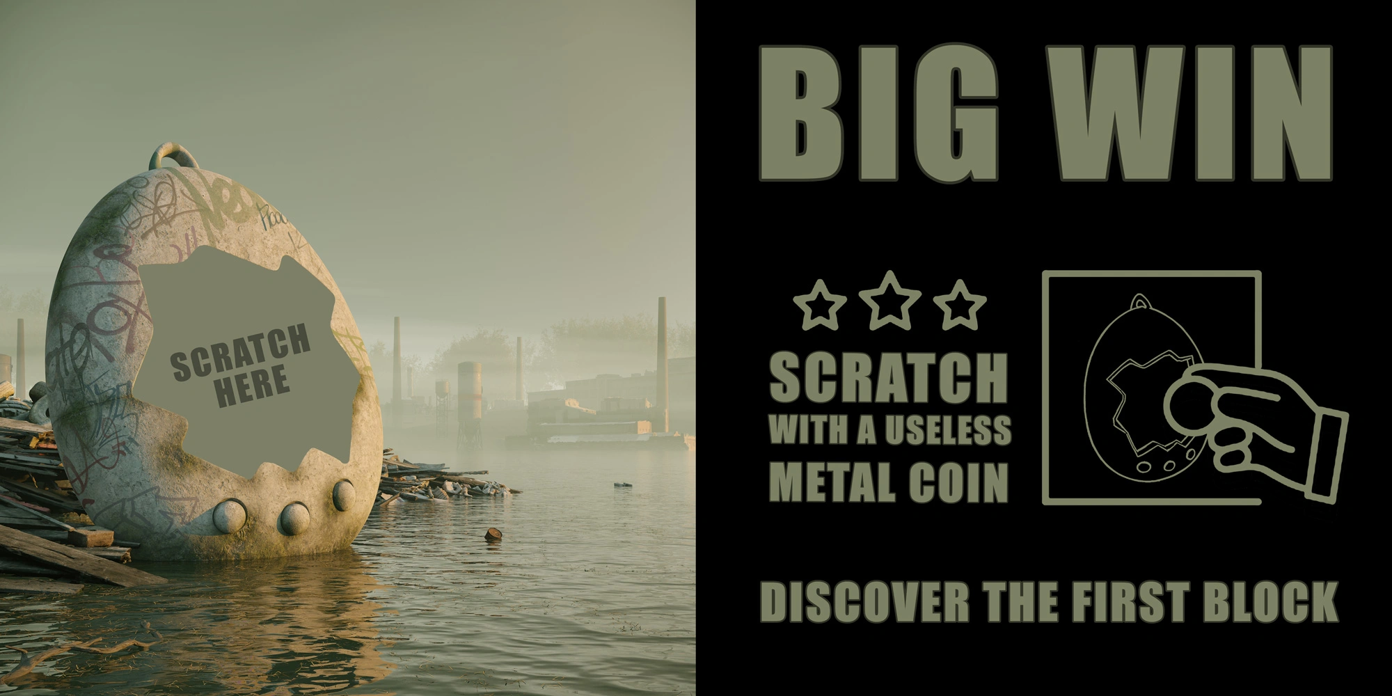 IN THE BEGINNING, SATOSHI CREATED BITCOIN