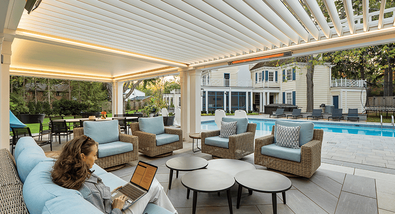 Louvered Room